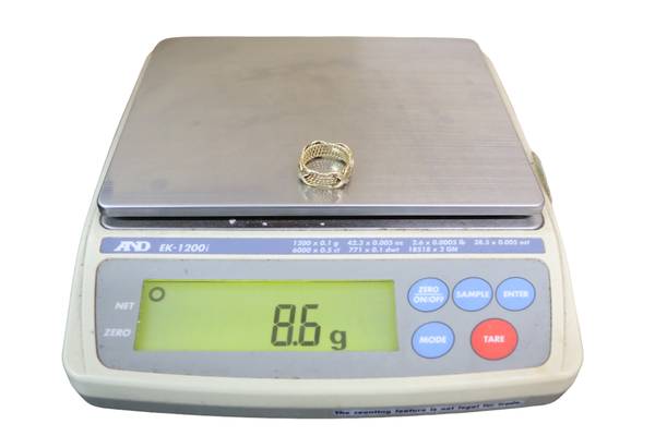 Tiffany & Co 18k Yellow Gold Schlumberger 4 Row Rope X Ring Size 6