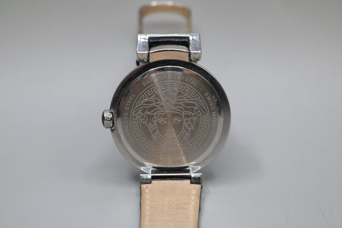 Versace Leda Mother of Pearl Dial Quartz Watch 38mm