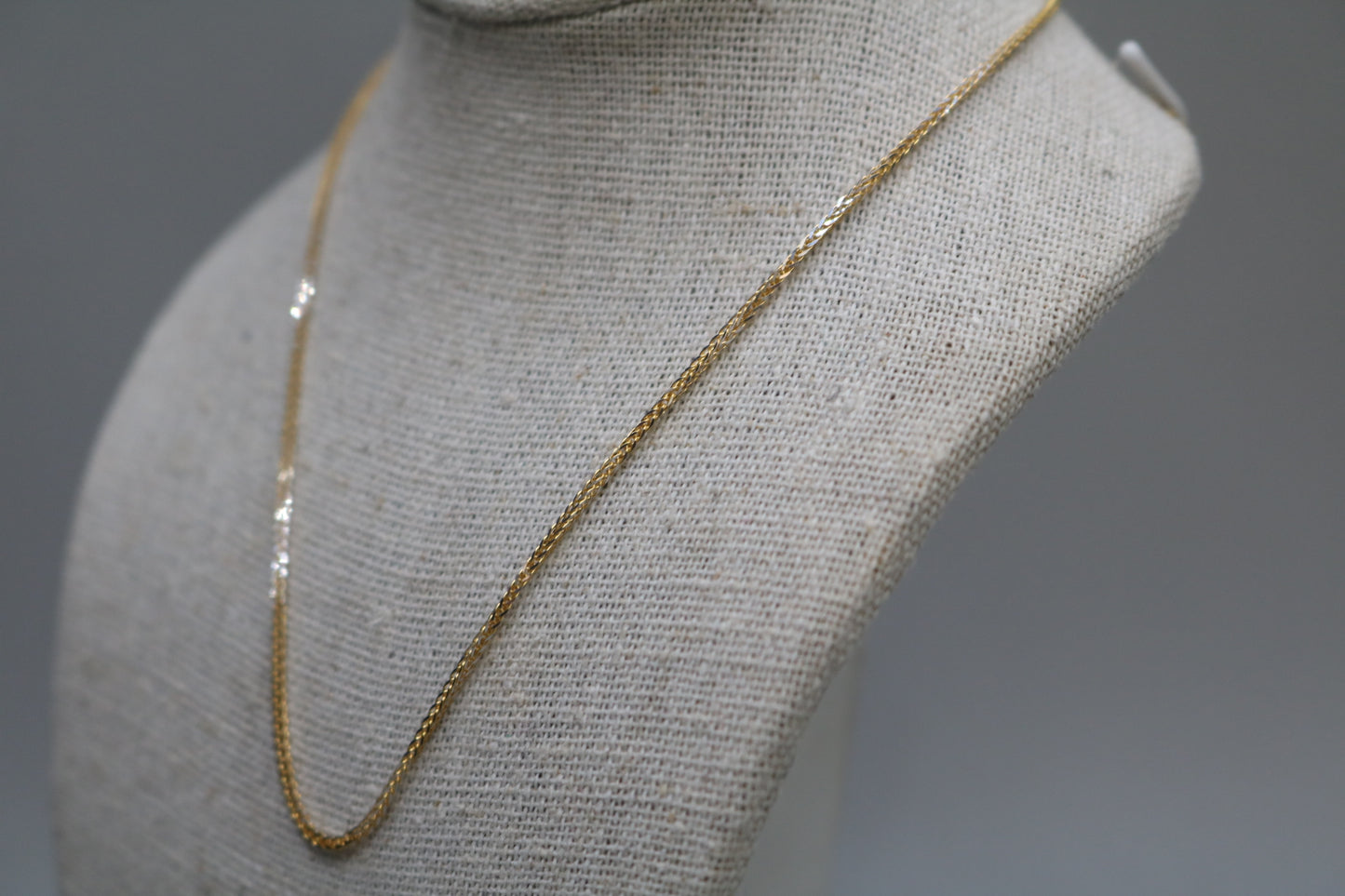 14K Yellow Gold Franco Necklace (18 Inches)