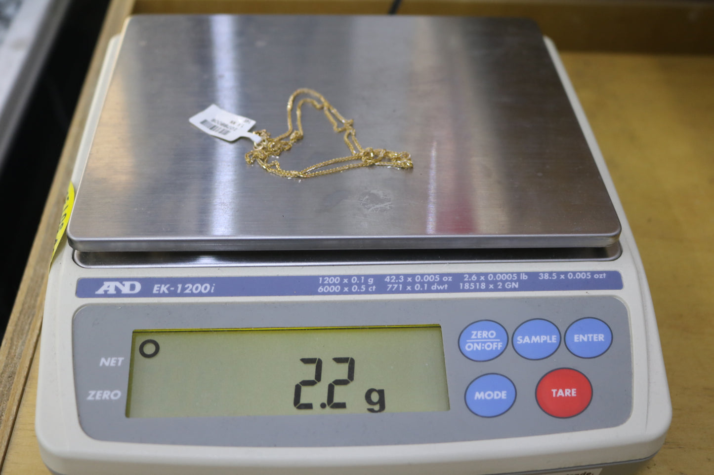 14K Yellow Gold Franco Necklace (18 Inches)