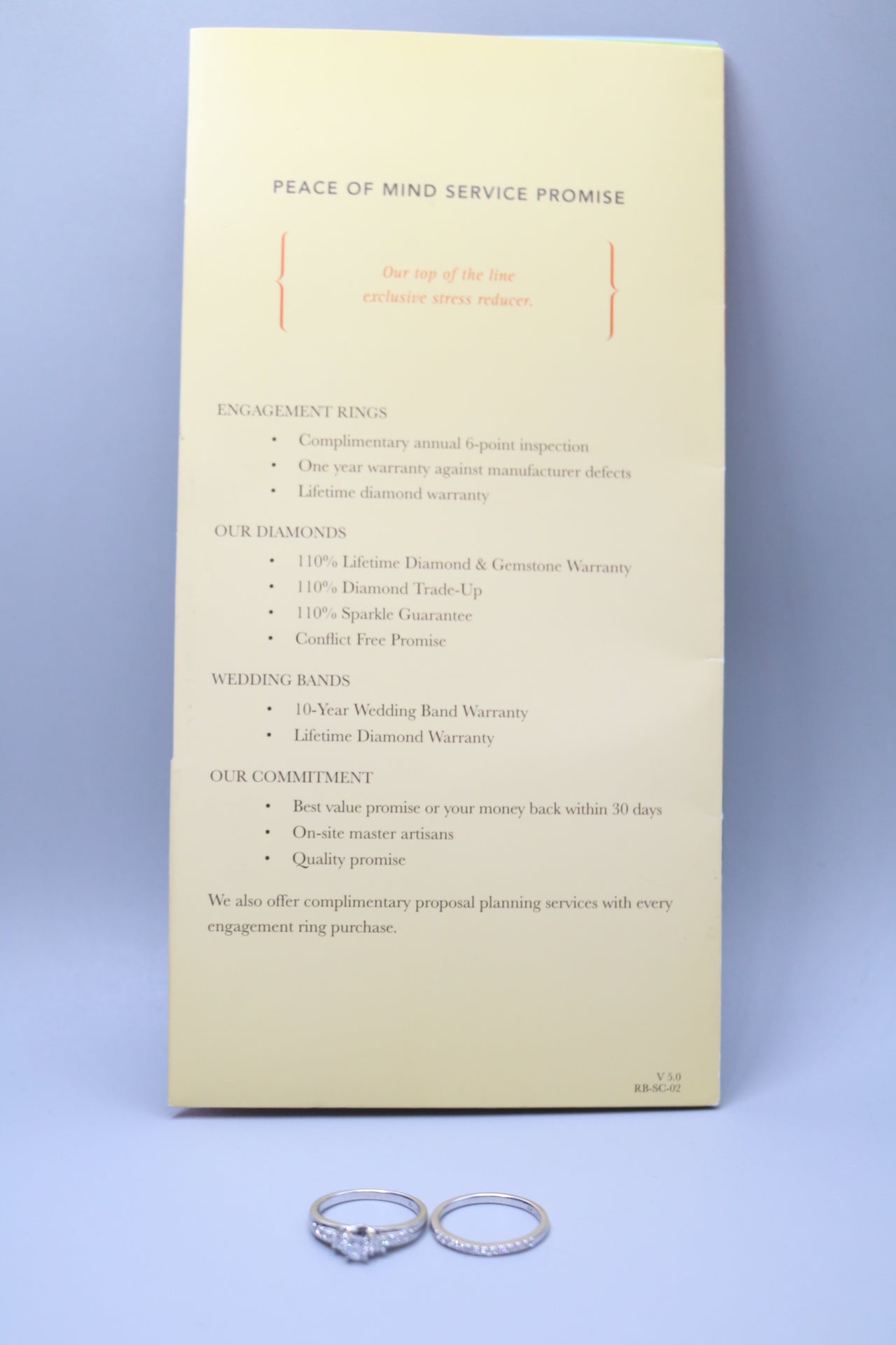 14K White Gold Diamond Engagement Ring Set (0.72CTW, I1-SI1/G-H) (Size 8 & 1/2)