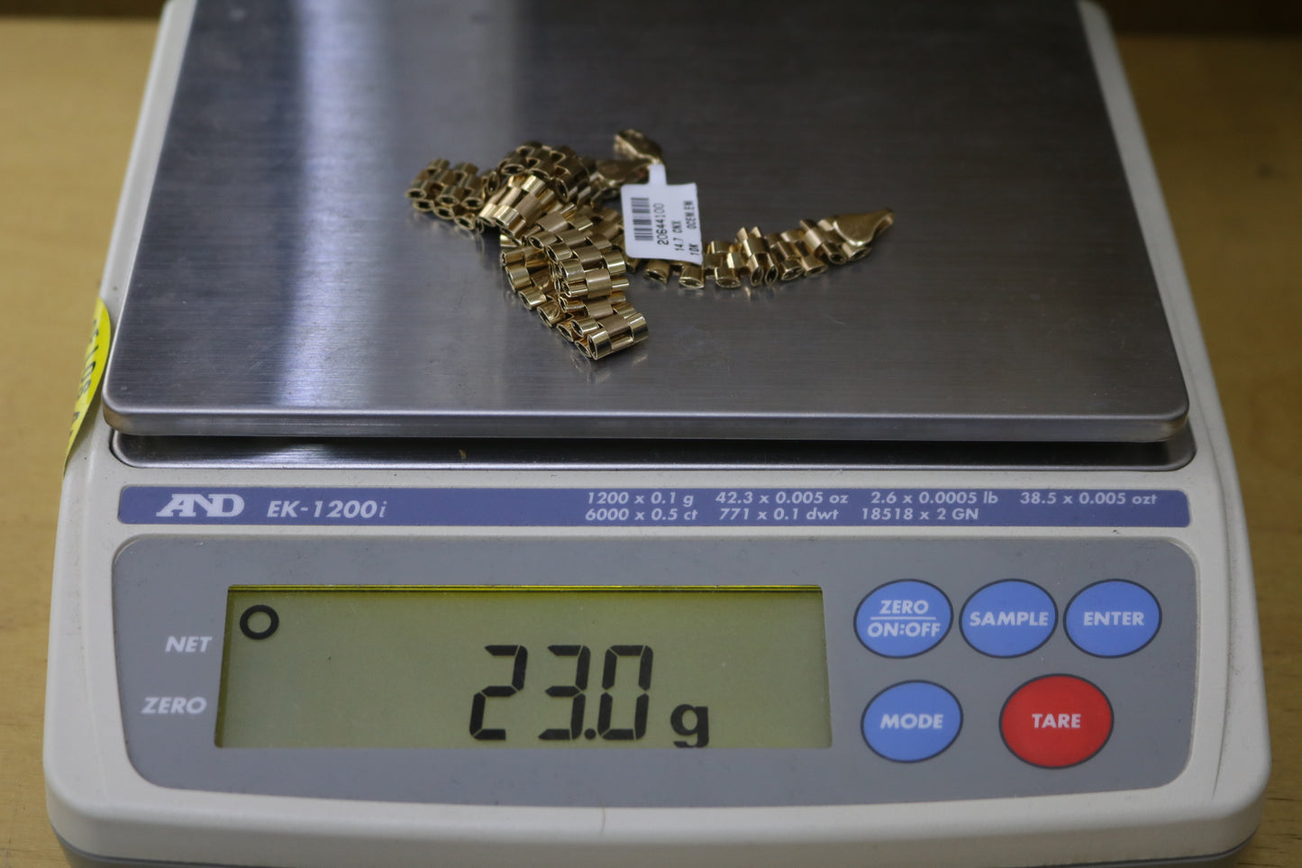 10K Yellow Gold Rolex Design Chain (14 inches)