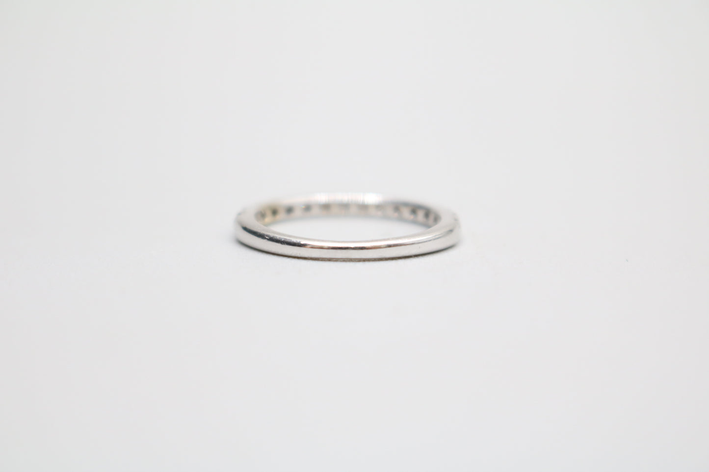 Radiant 14K White Gold Halo Wedding Set Ring, Size 4 & 1/2 (1.85 CTW)