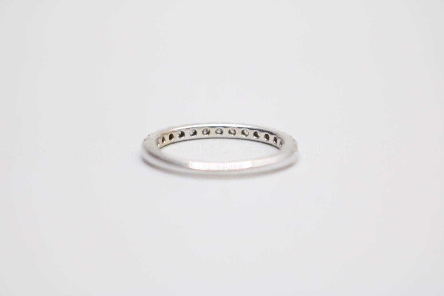 Radiant 14K White Gold Halo Wedding Set Ring, Size 4 & 1/2 (1.85 CTW)