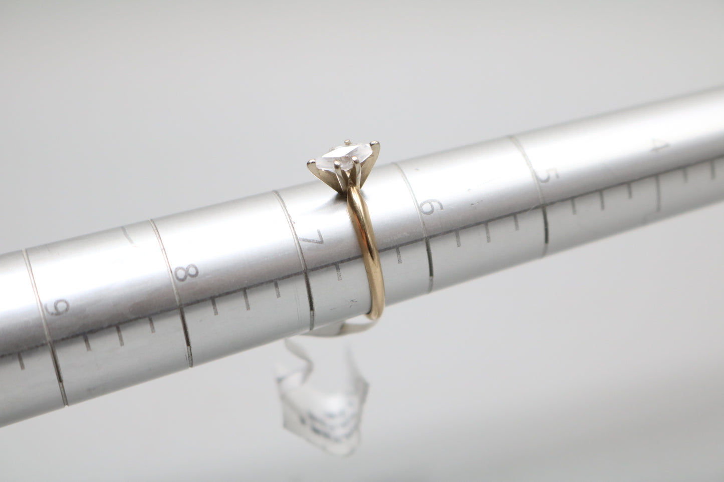 10K Yellow Gold Promise Ring Size 6 1/2