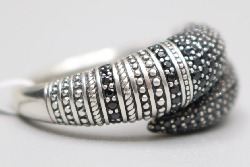 Eternity Pave Thomas Sabo 925 Silver Ring (Size 7 1/2)