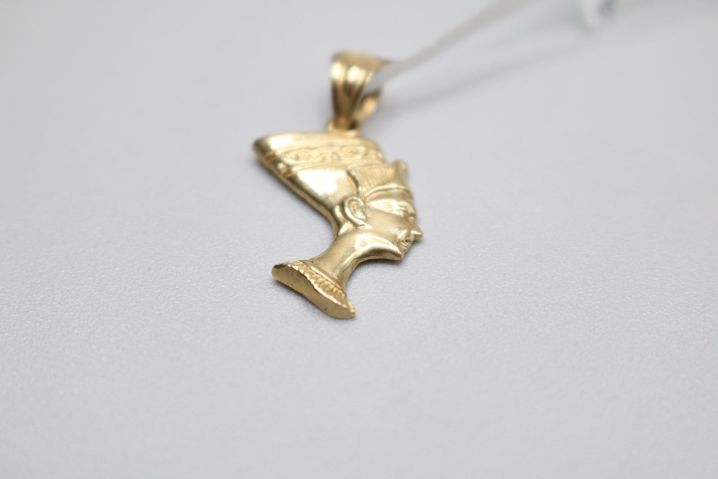 10K Yellow Gold Queen Nefertiti Charm (1.6 Grams)
