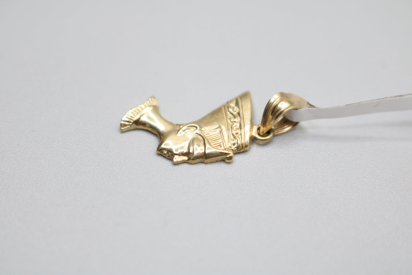 10K Yellow Gold Queen Nefertiti Charm (1.6 Grams)