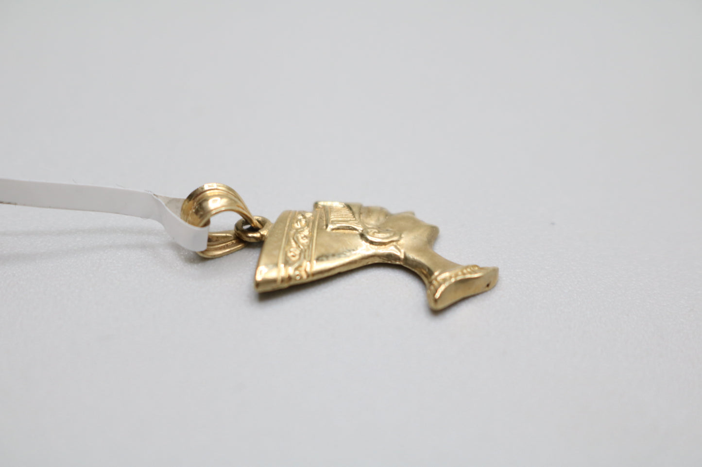 10K Yellow Gold Queen Nefertiti Charm (1.6 Grams)