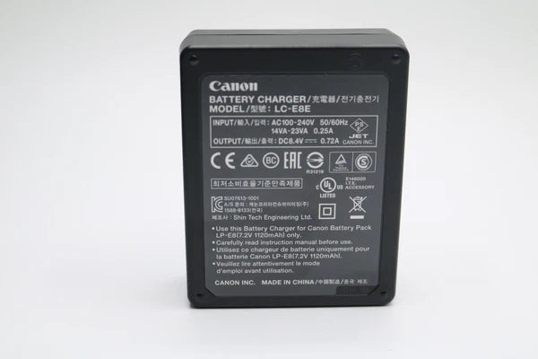 Pre-owned Canon Charger And Grip Extension Combo
