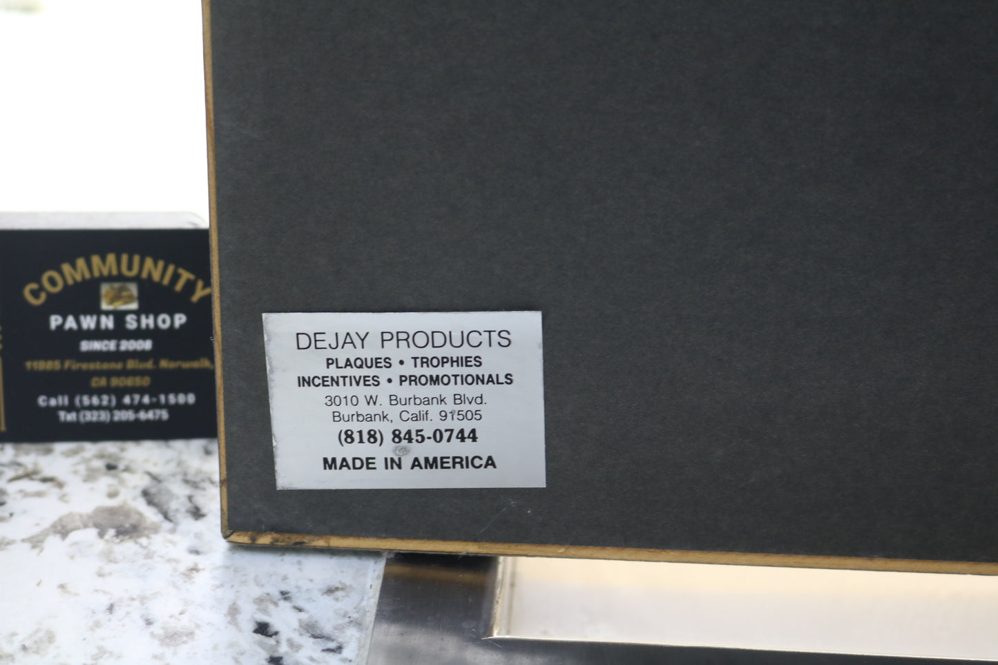 The Simpsons Sing the Blues RIAA Platinum Album Award