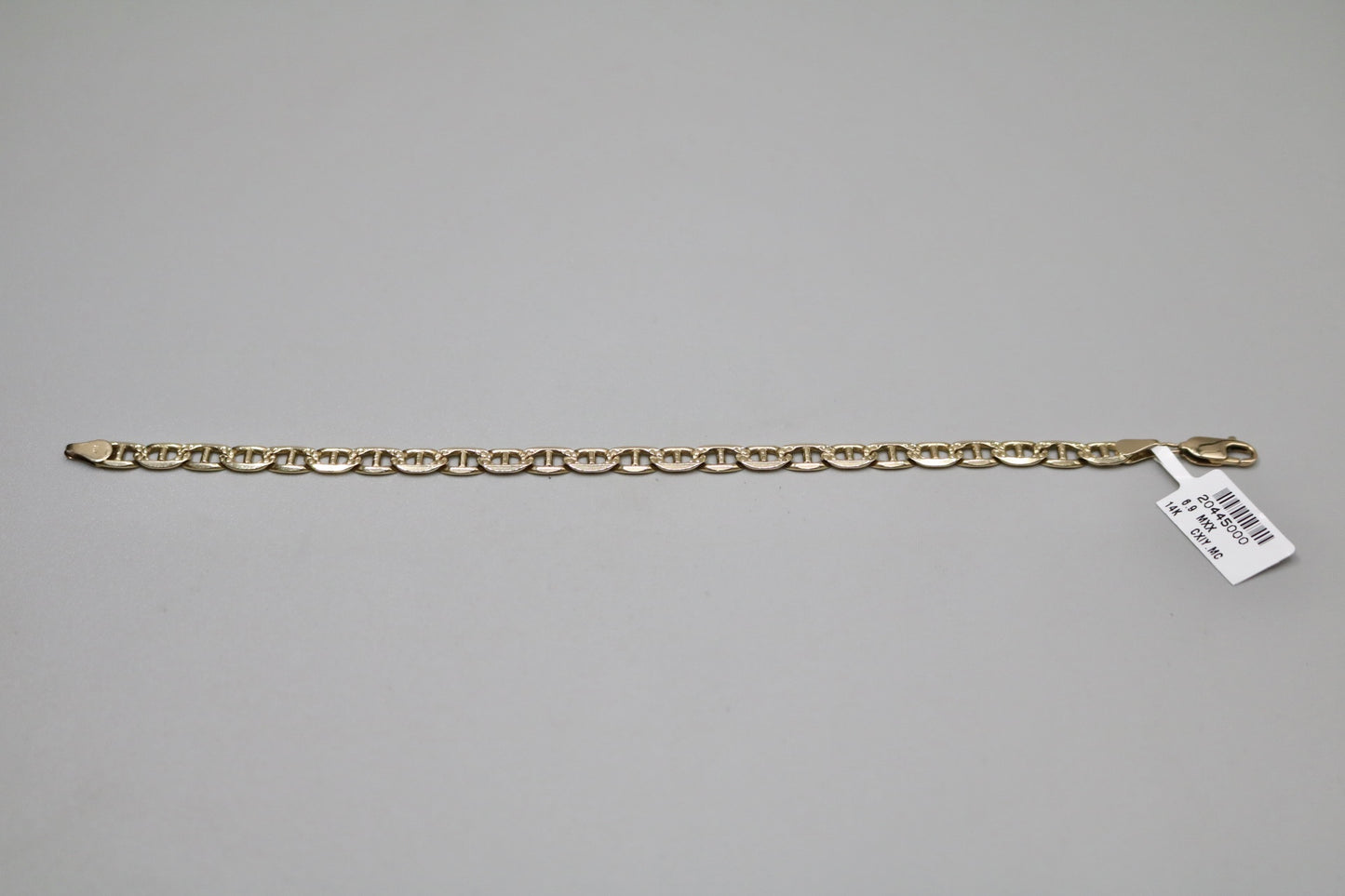 14K Yellow Gold Mariner Bracelet (8 Inches)