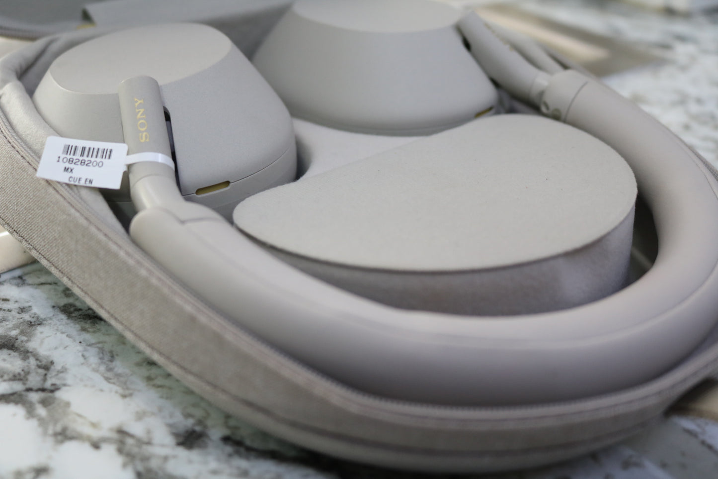 Sony WH-1000XM5 Wireless Noise Canceling Over Ear Headphones Silver