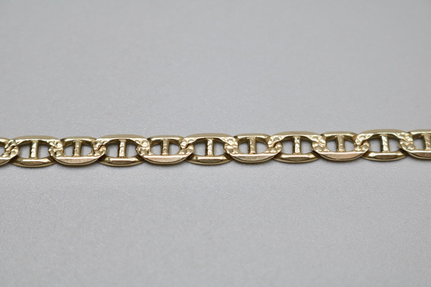 14K Yellow Gold Mariner Bracelet (8 Inches)