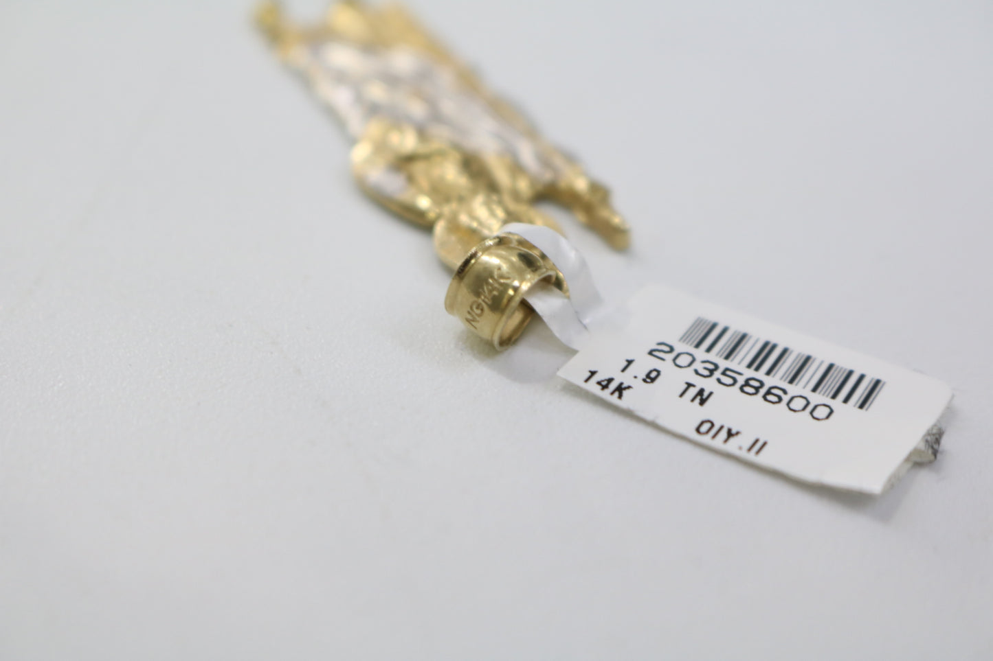 14K Two Tone San Judas Charm