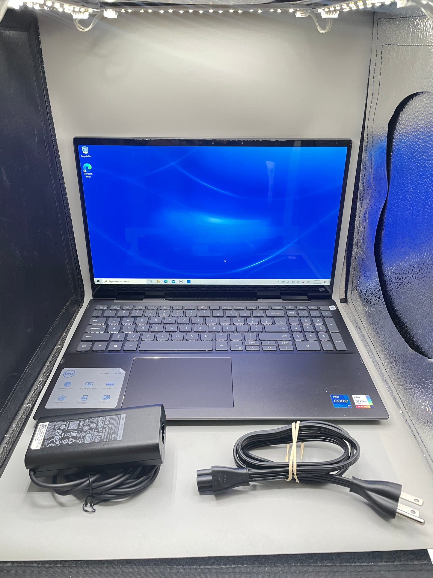 2021 Dell Inspiron 7506 (i7-1165G7, 2.8GHz, 16GB RAM, 1TB SSD, Windows 10 Home)