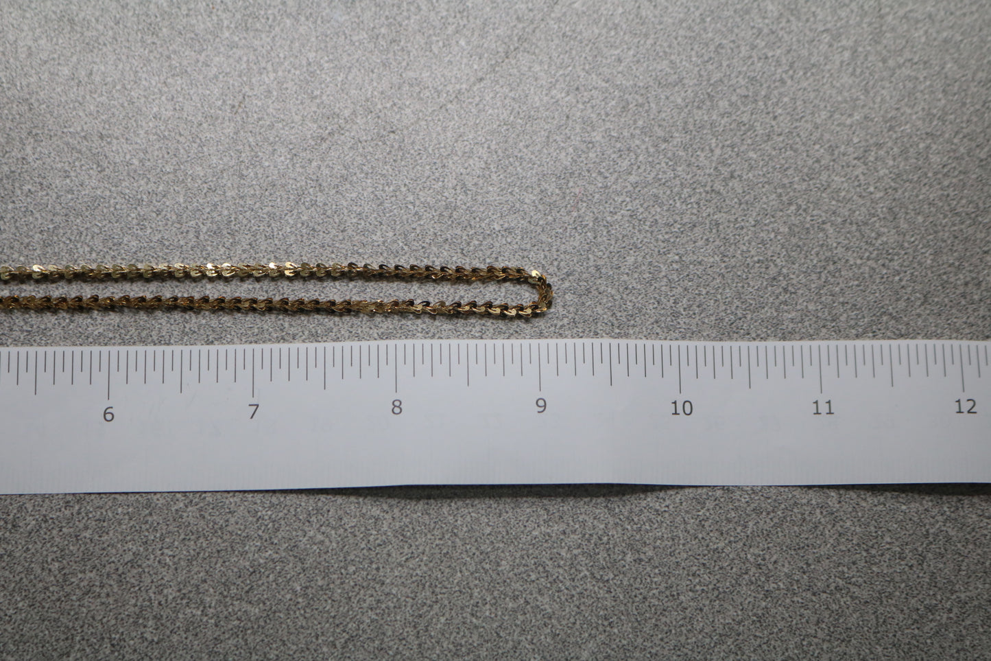 14K Yellow Gold Fancy Heart Necklace (18 Inches)