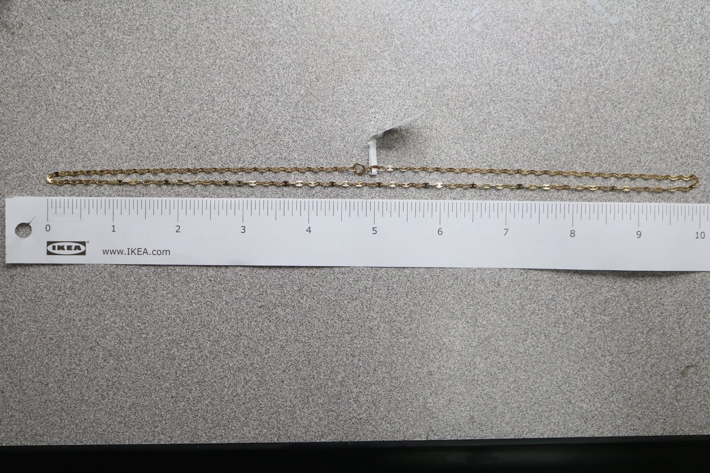 14K Yellow Fancy Link Necklace (20 Inches)