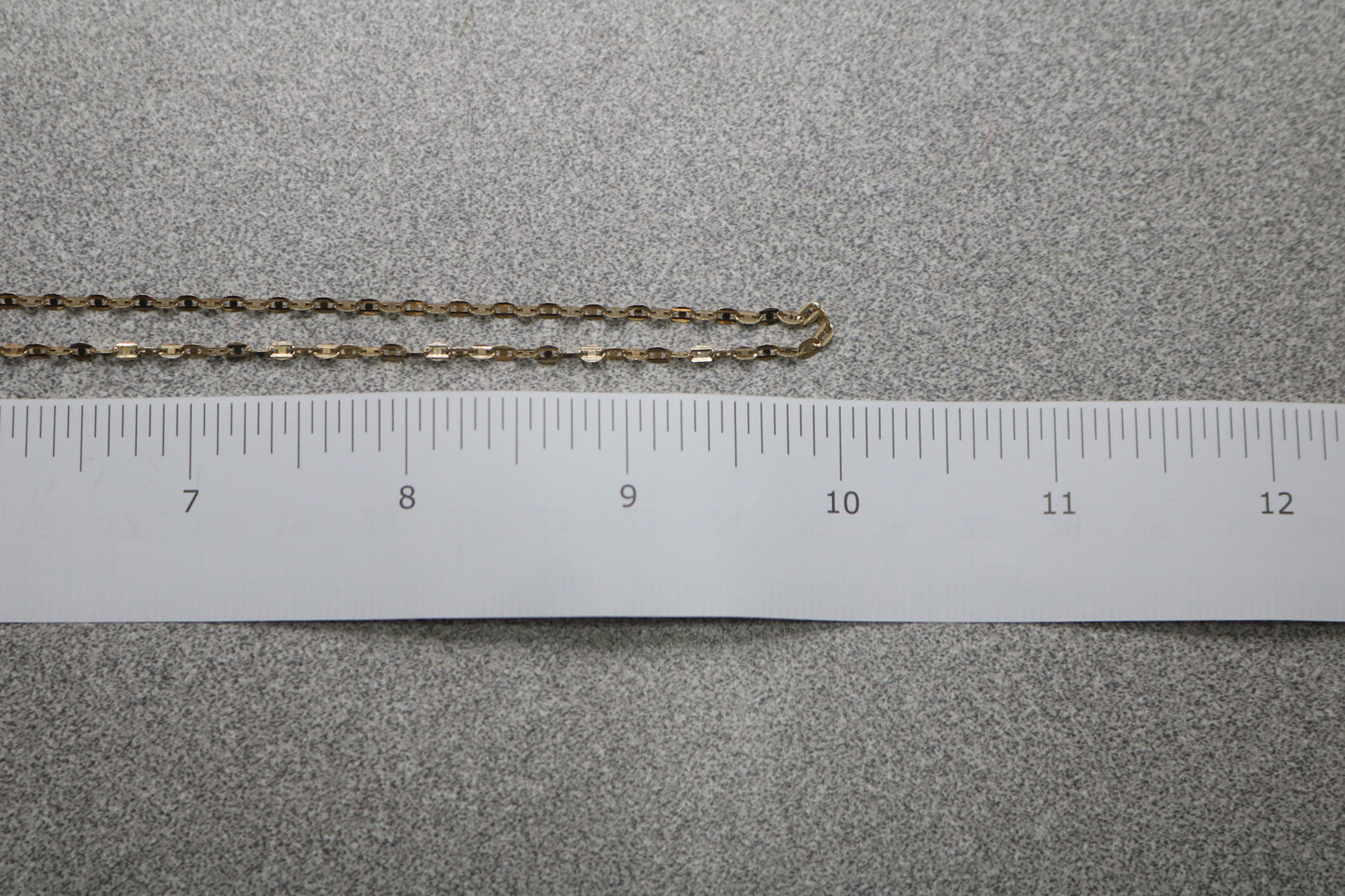 14K Yellow Fancy Link Necklace (20 Inches)