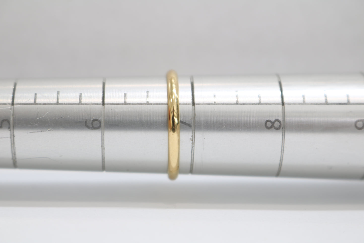 18k Yellow Gold Cartier Wedding Band Ring (Size 6 3/4)