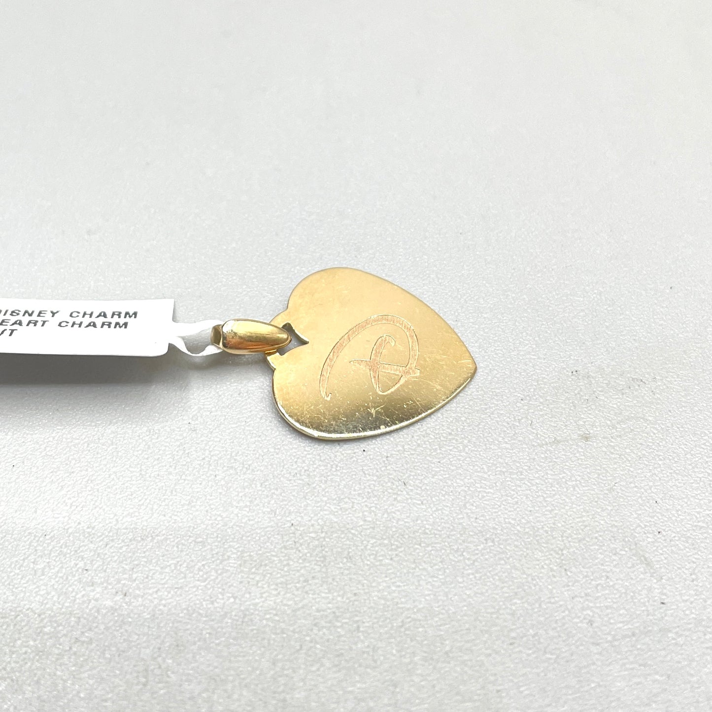 14K Yellow Gold "Disney" Charm