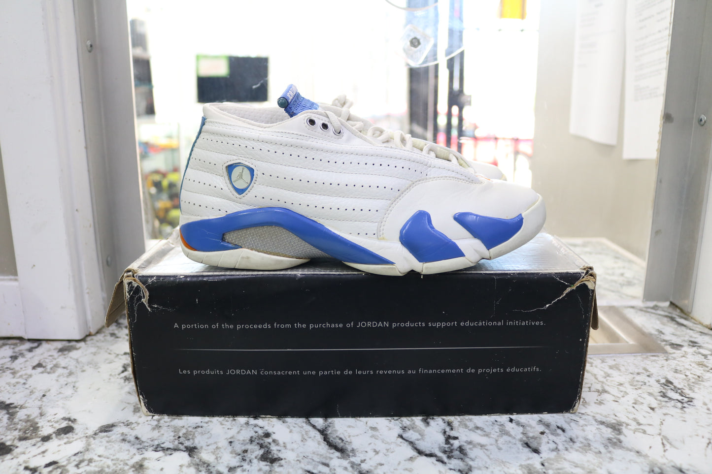 Air Jordan 14 Low Pacific Blue (Size 7.5 Men)