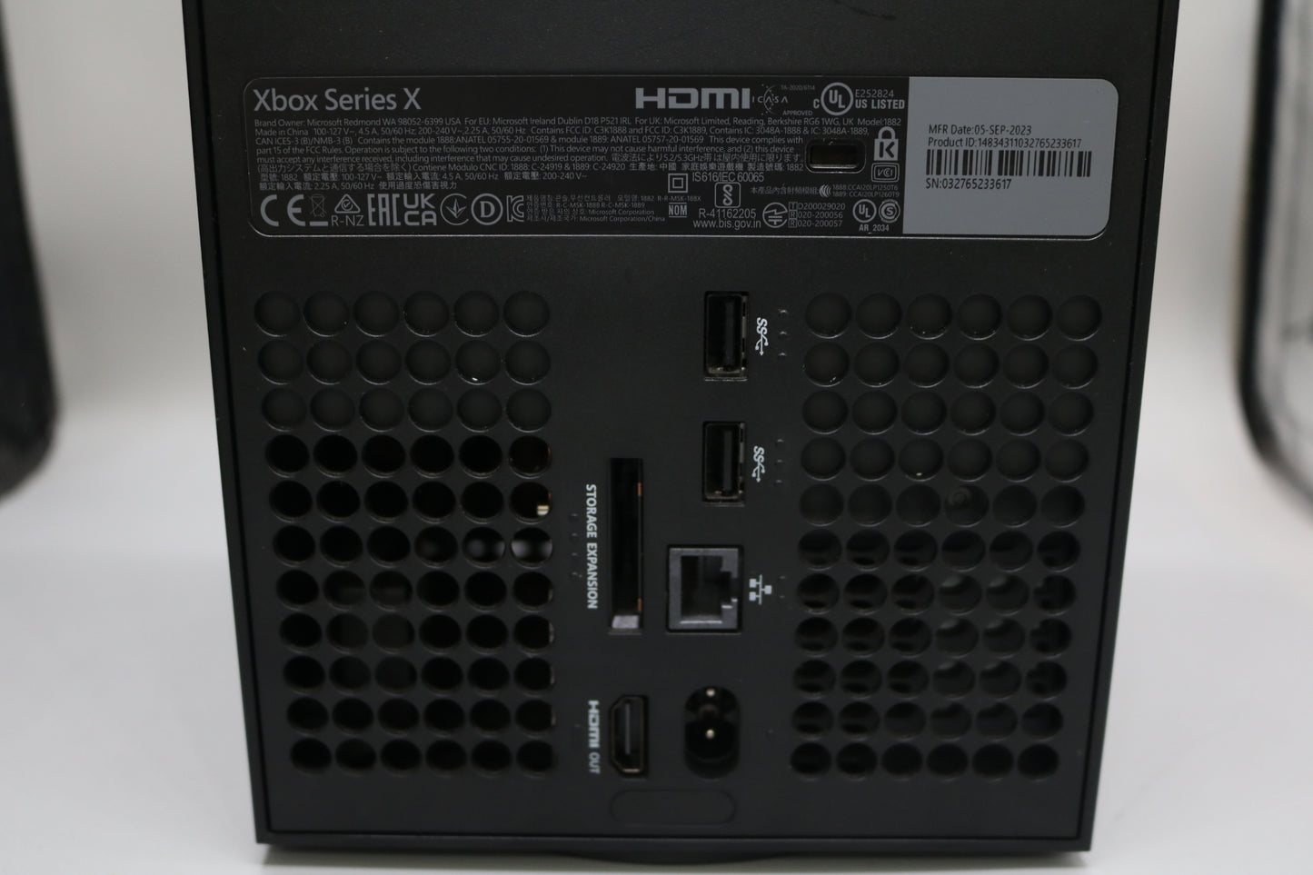 Microsoft Xbox Series X 1TB Console w/ Power & HDMI Cables - Pre-Owned