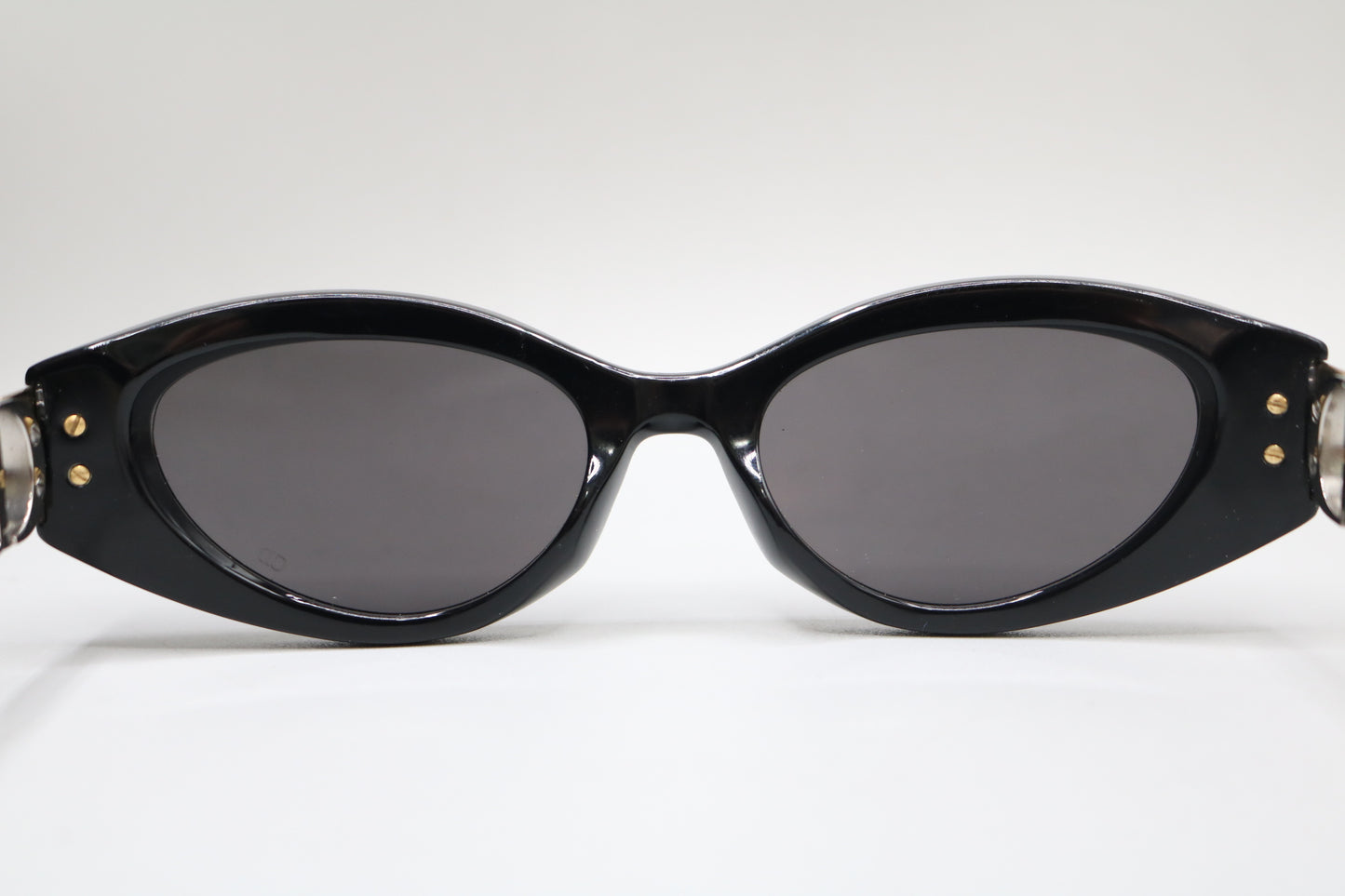 Dior 30Montaigne B6I Black Sunglasses Made in Italy w/ Full Set - Like-New