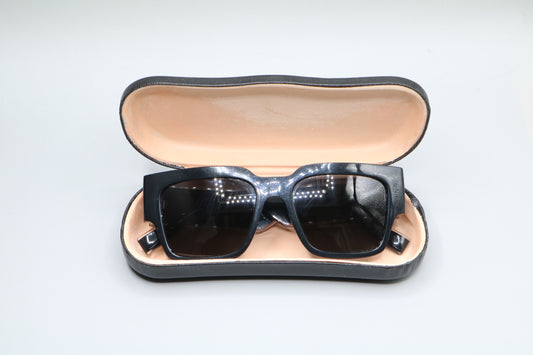 Dolce & Gabbana DG6184 Black Rectangle Sunglasses