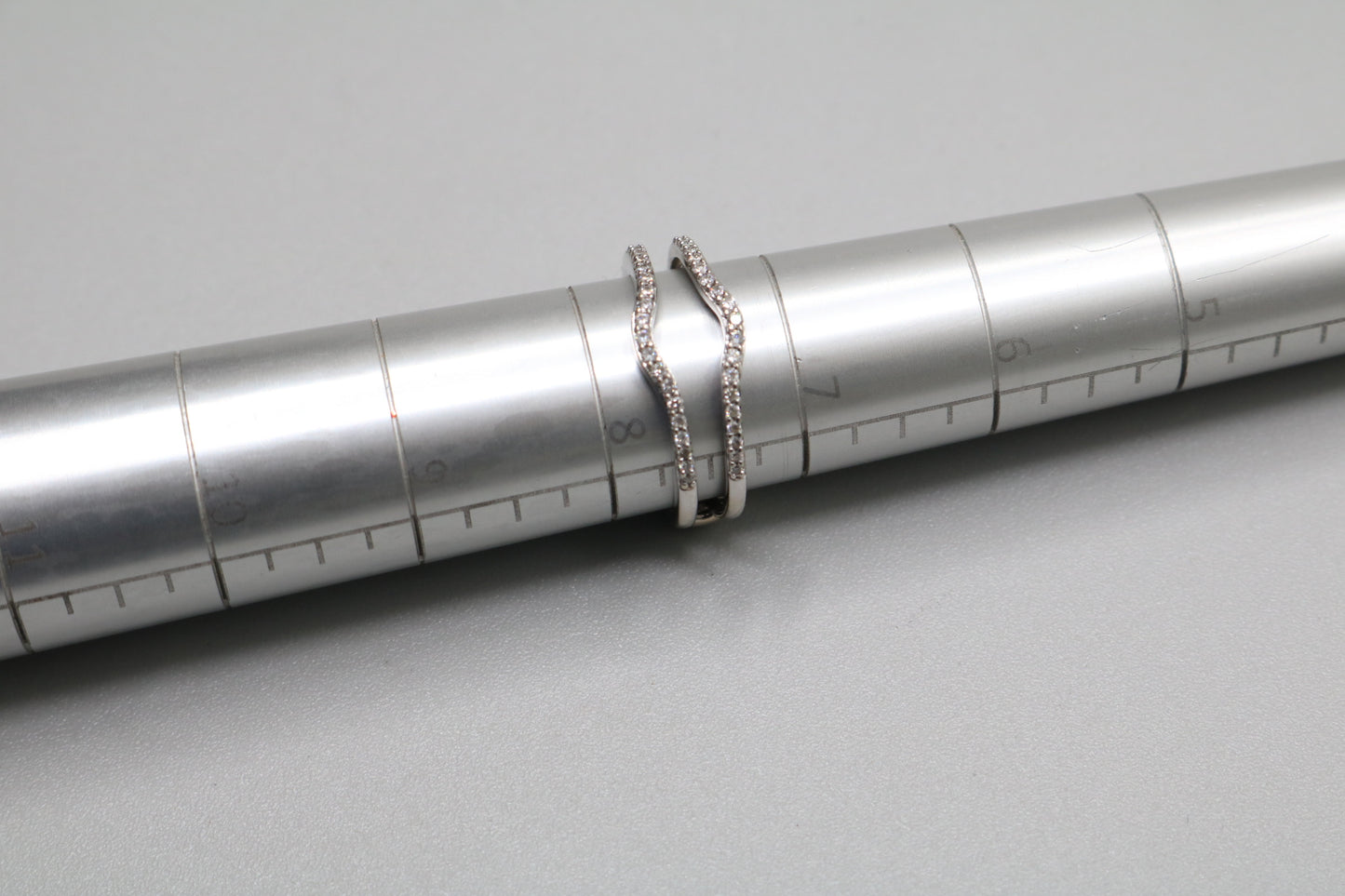 14K White Gold Wedding Ring Set (Size 7 1/2 & 1.24 CTW) (Local Pick-Up Only)