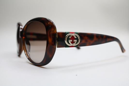 Gucci GG3644 Round Brown Sunglasses