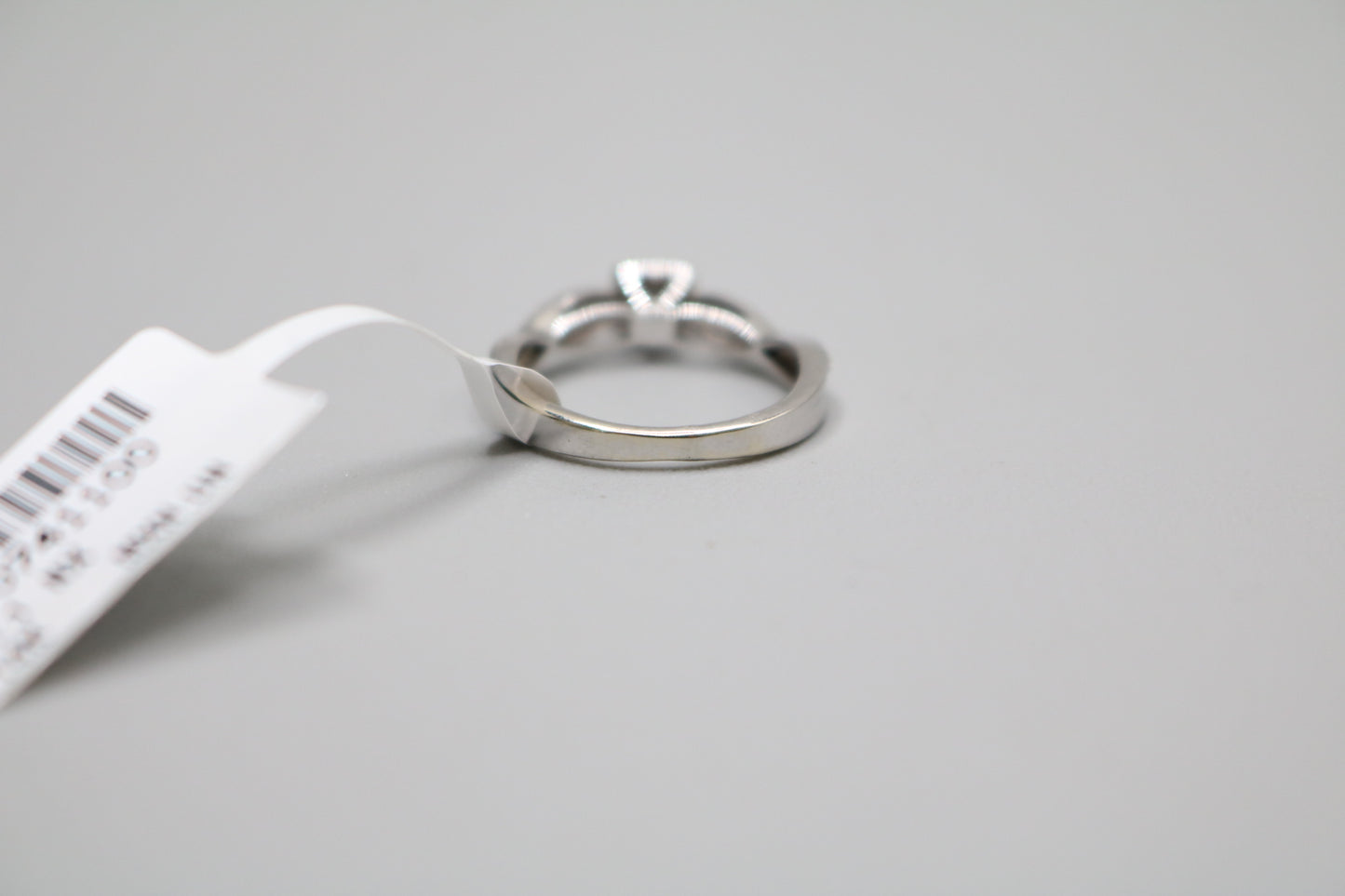 14K White Gold Diamond Engagement Ring (0.20 CTW) (Size 4)