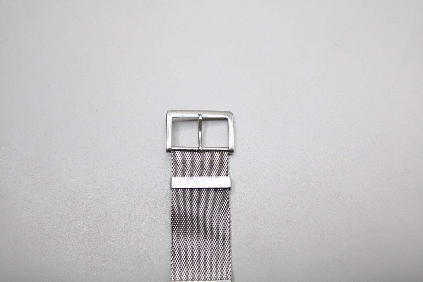 Ladies DKNY Black Square Dial Mesh Stainless Steel Silver Tone Bracelet Watch