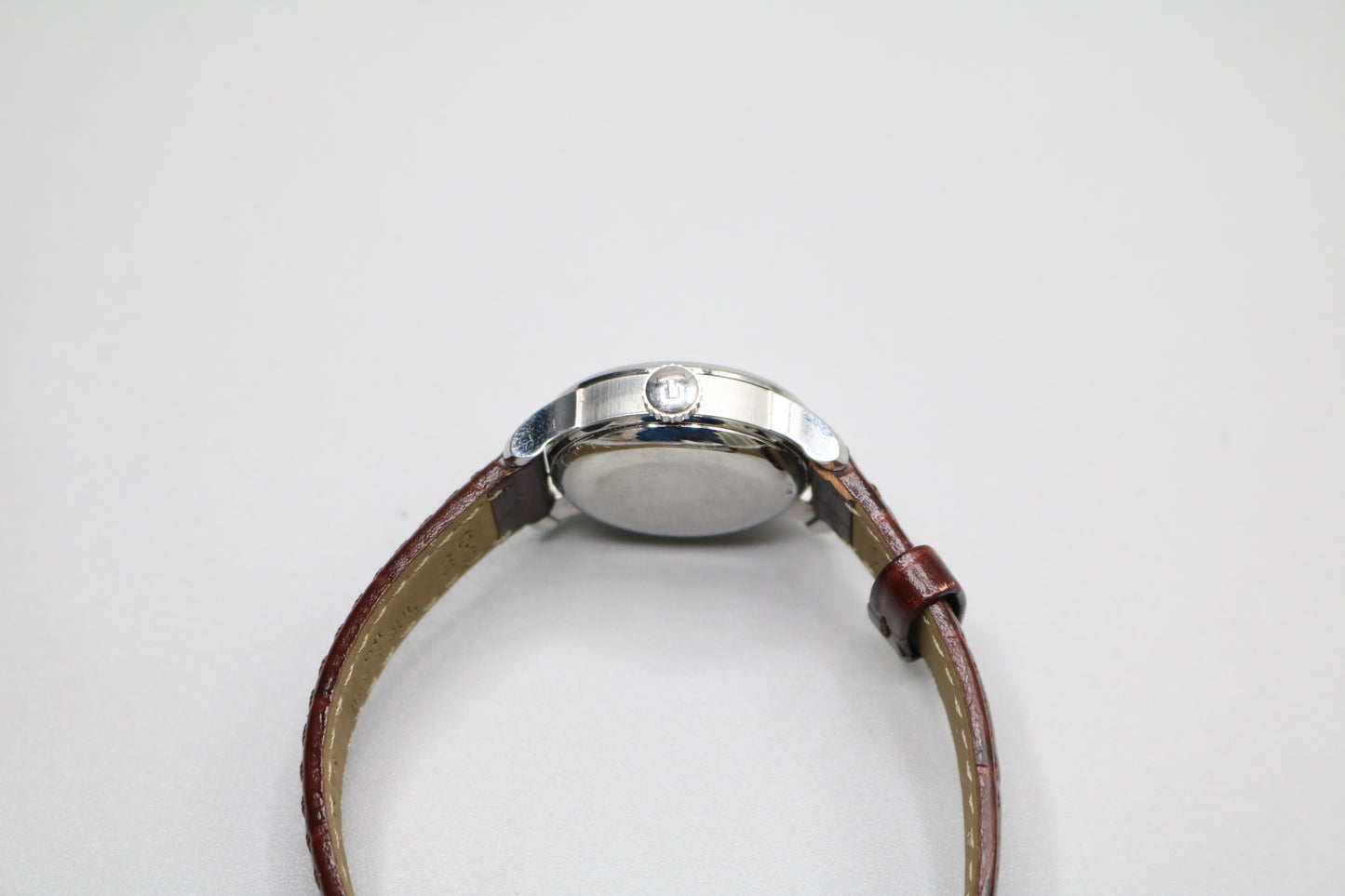 TISSOT Le Locle Automatic Silver Dial Brown Leather Unisex Watch