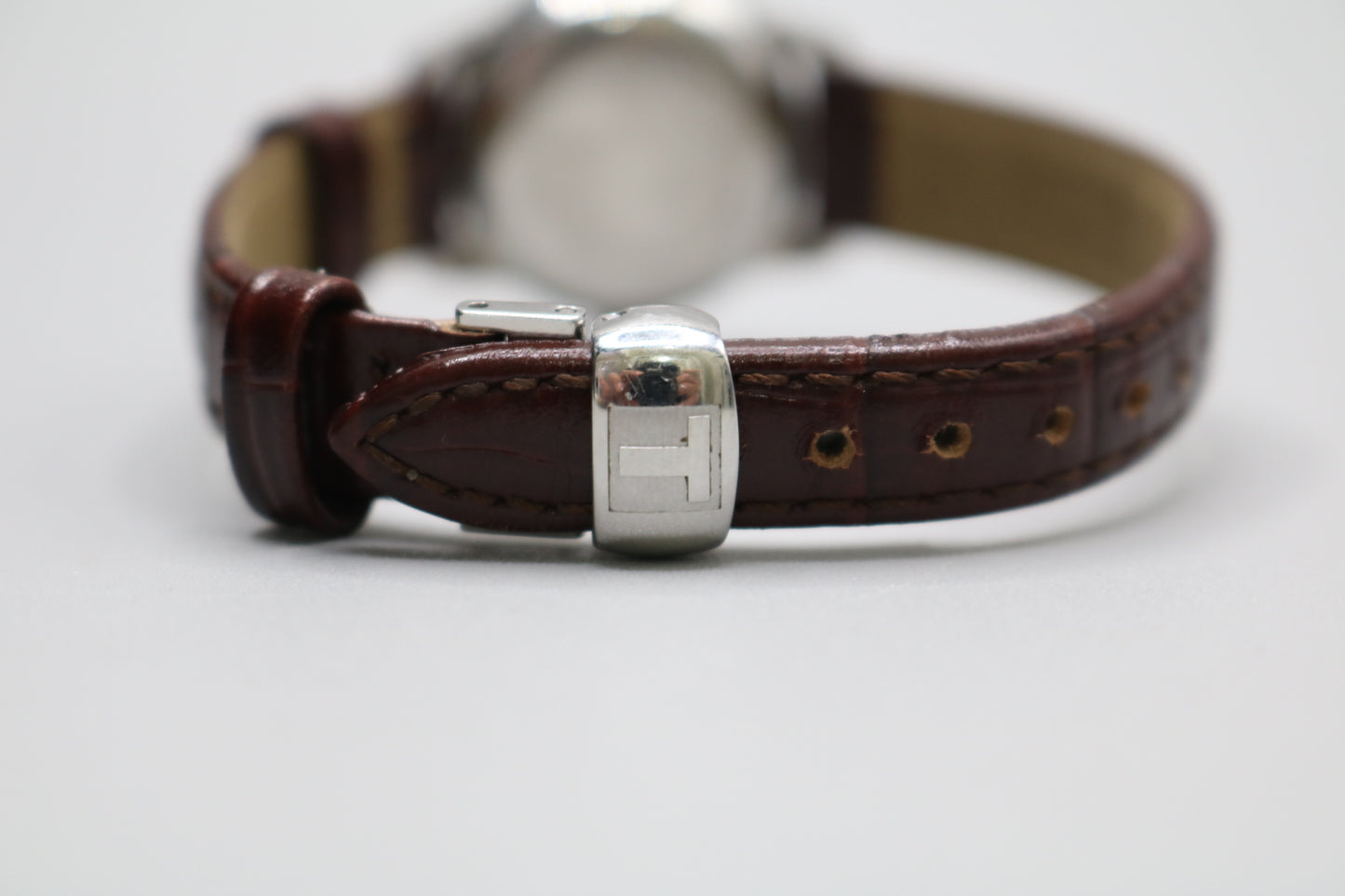 TISSOT Le Locle Automatic Silver Dial Brown Leather Unisex Watch