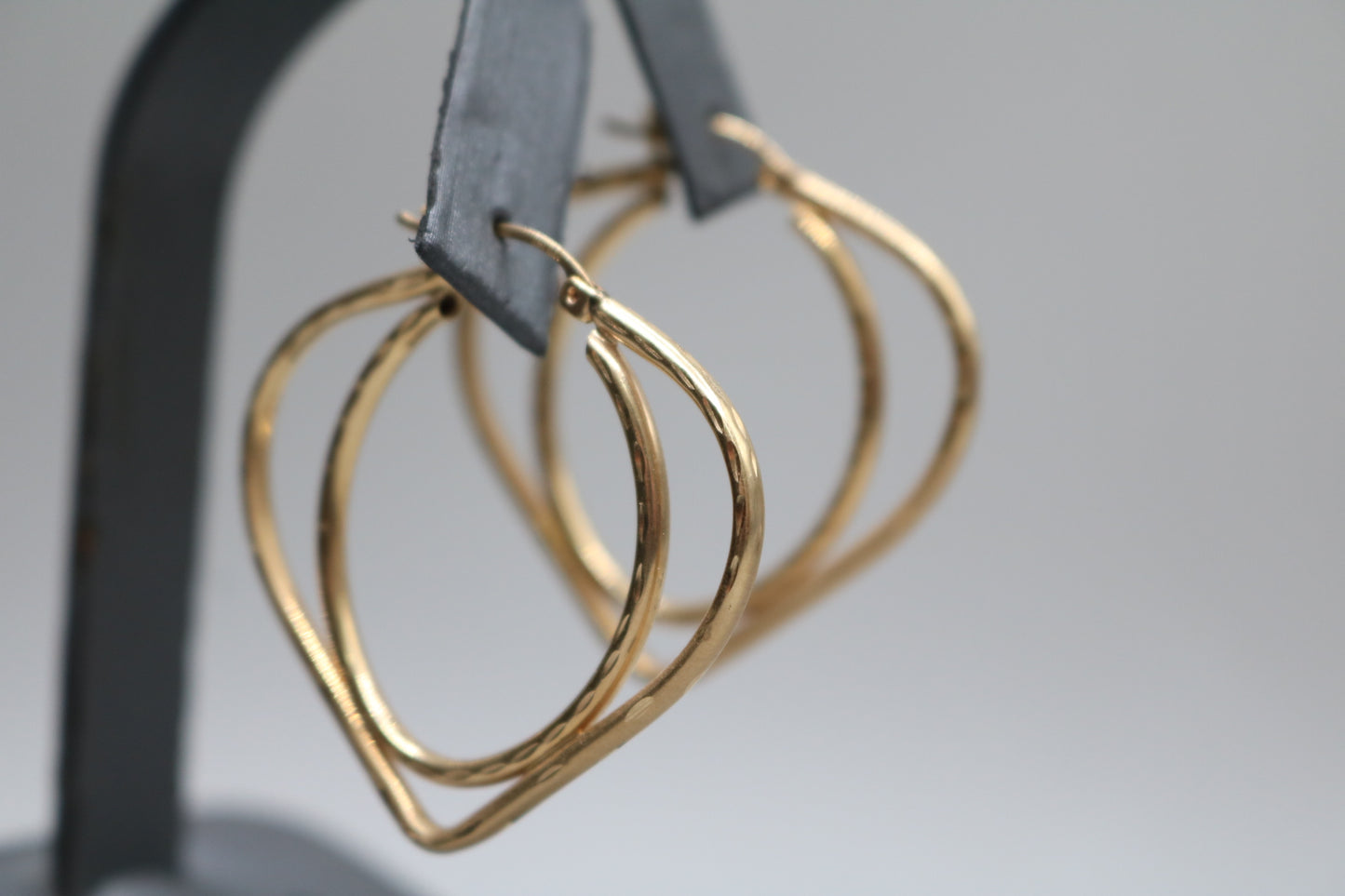 14K Yellow Gold Fancy Earrings (3.2 Grams)