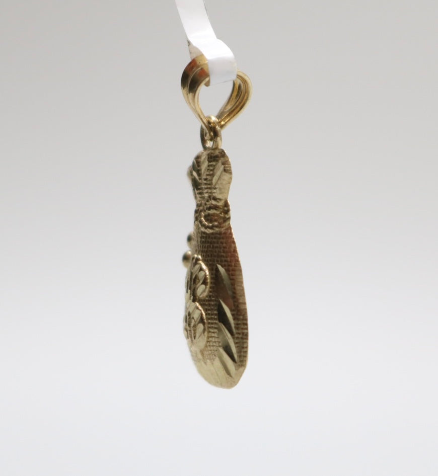 10K Yellow Gold Money Bag Charm