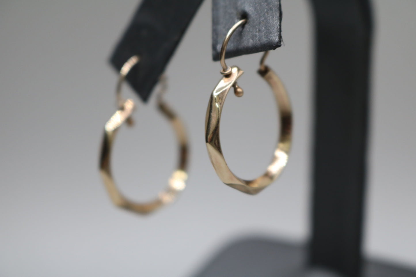 10K Yellow Gold Hoop Earrings