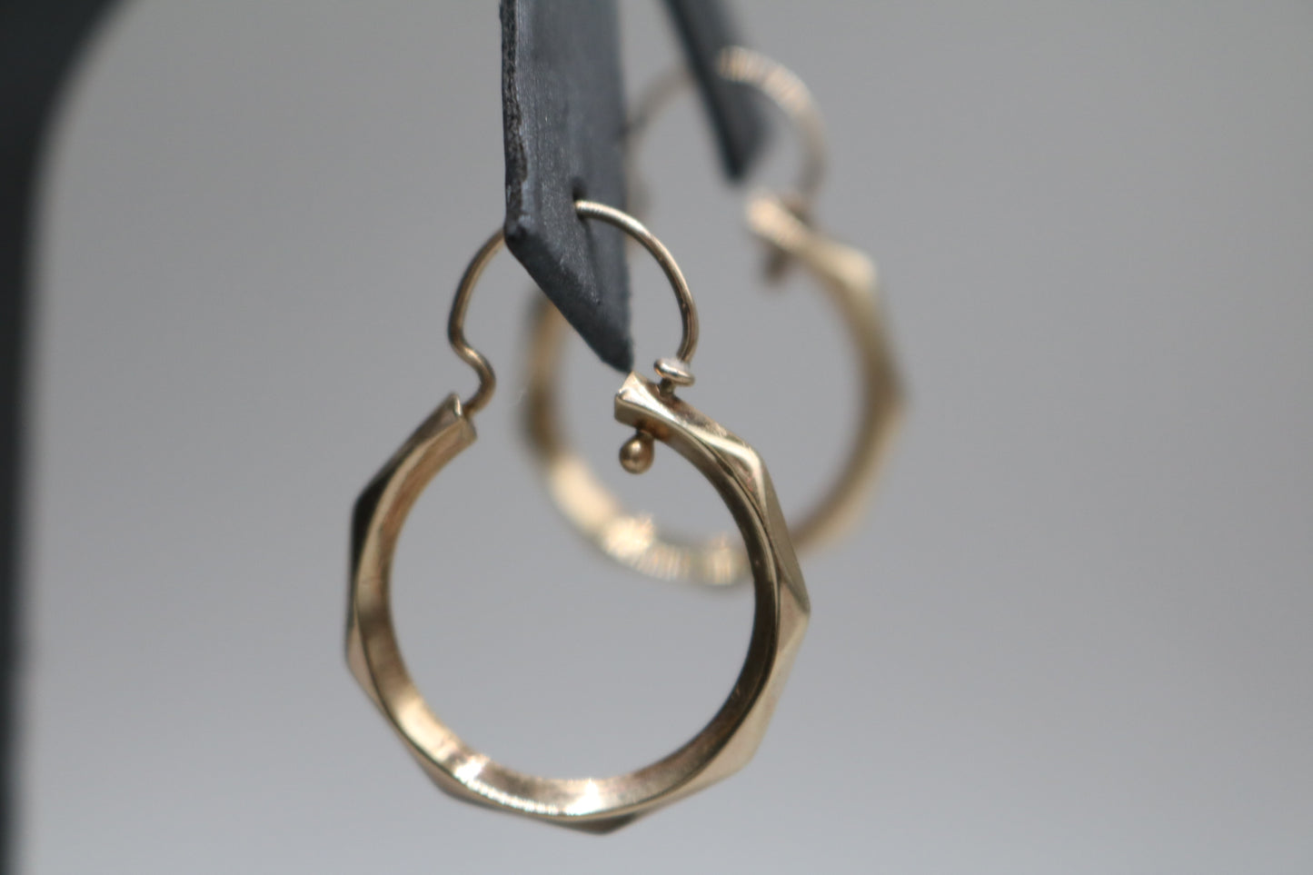 10K Yellow Gold Hoop Earrings