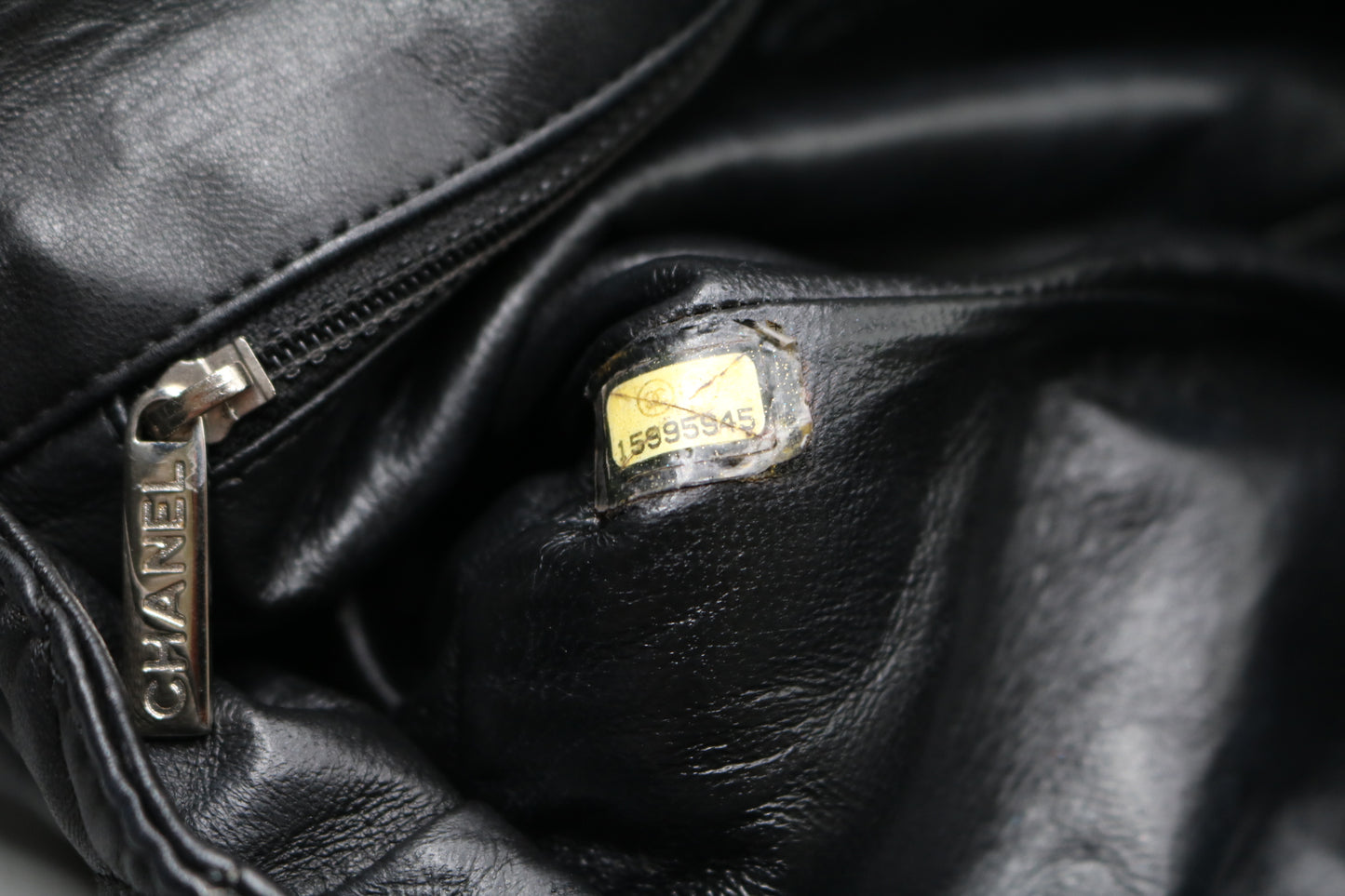 Chanel 2.55 Roll Reissue Clutch Black Quilted Leather Bag 2010s Era (Local Pick-Up Only)