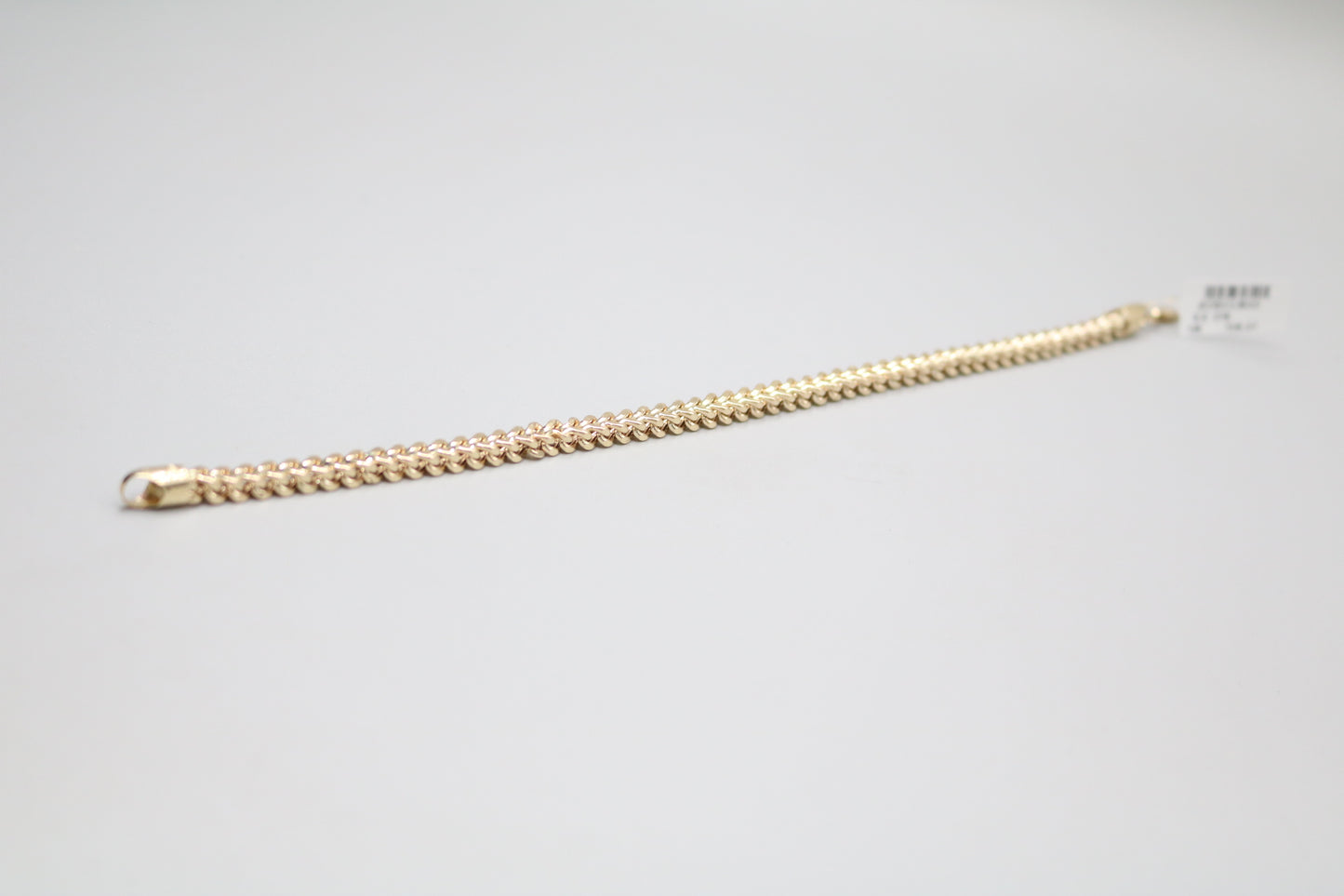 10K Yellow Gold Franco Bracelet (8.75 Inches)