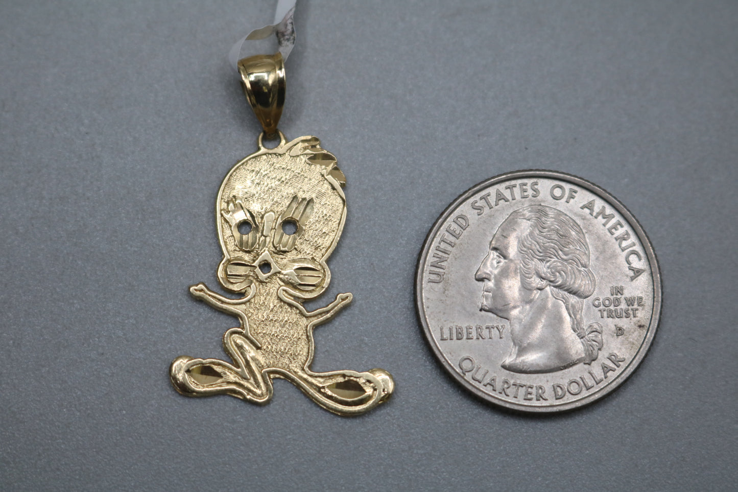 14K Yellow Gold "Tweety" Charm