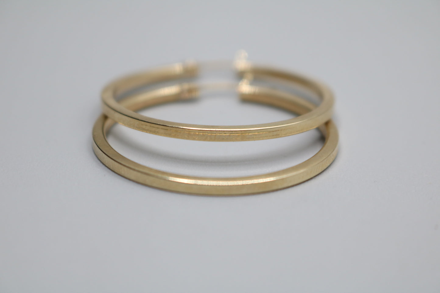 14K Yellow Gold Hoop Earrings (4.5 Grams)