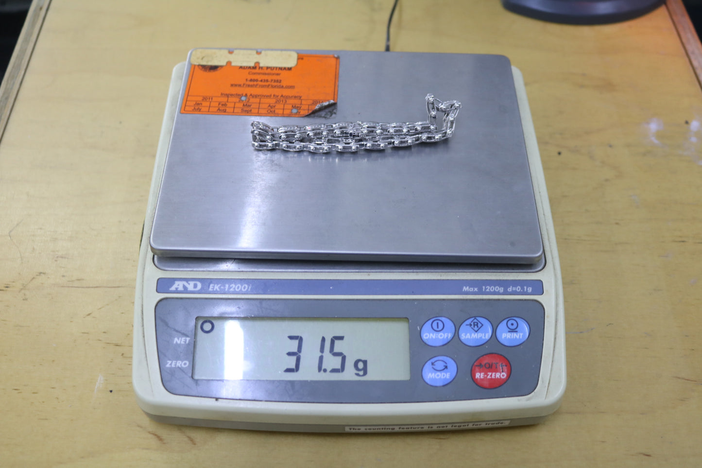 SILVER TENNIS BRACELET WITH LAB GROW DIAMONDS