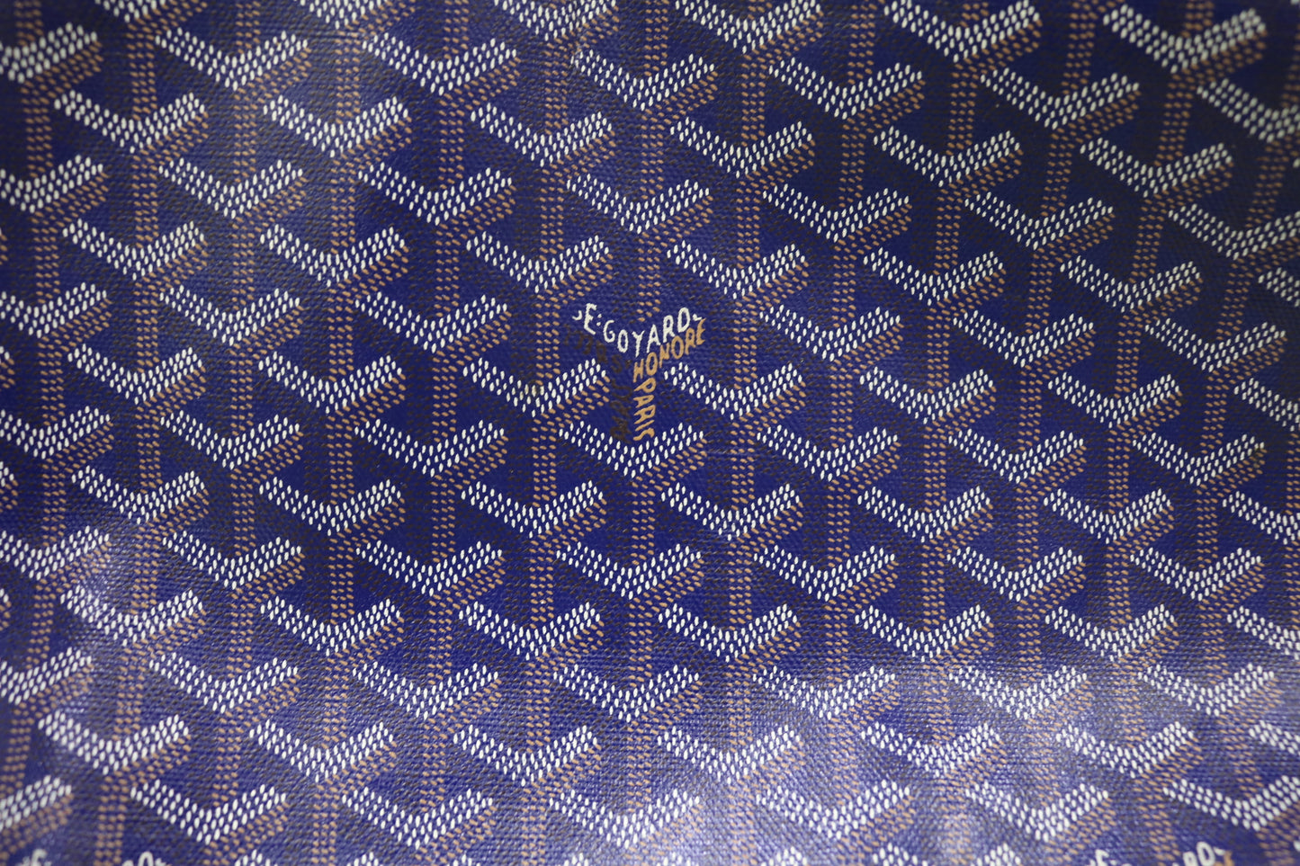 Goyard Grand Bleu GM Blue Messenger Bag (Local Purchase Only)