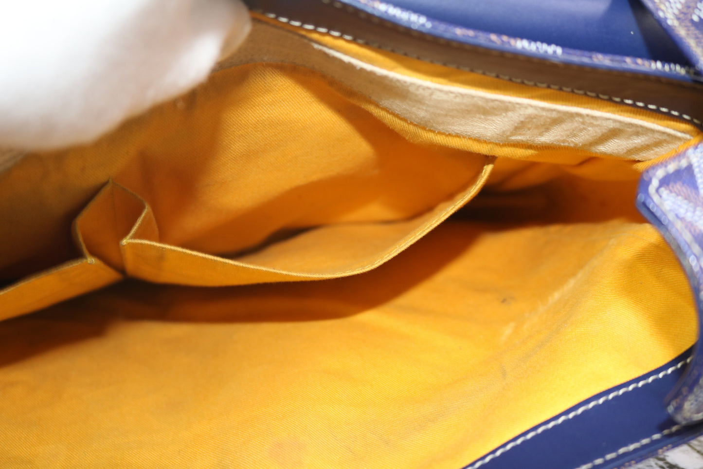 Goyard Grand Bleu GM Blue Messenger Bag (Local Purchase Only)