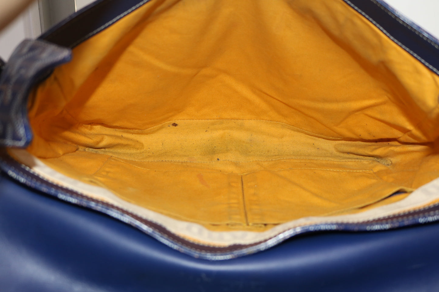 Goyard Grand Bleu GM Blue Messenger Bag (Local Purchase Only)
