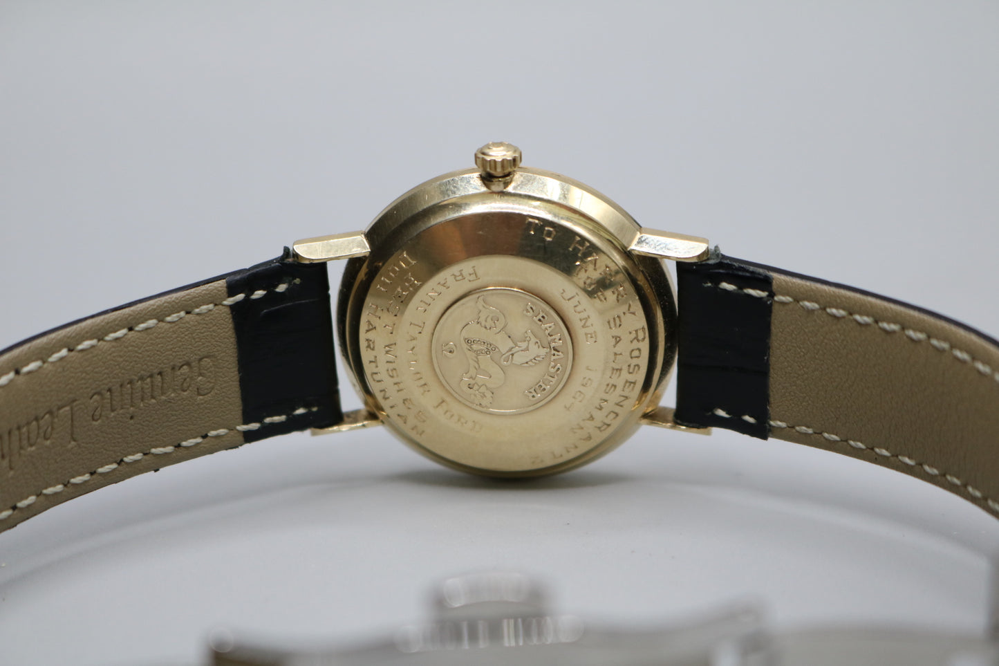 14K Yellow Gold Omega Seamaster 34MM Watch (Local Pick-Up Only)