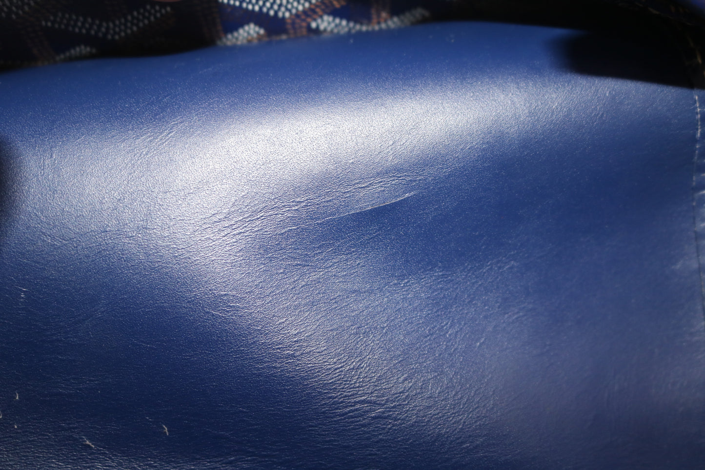Goyard Grand Bleu GM Blue Messenger Bag (Local Purchase Only)