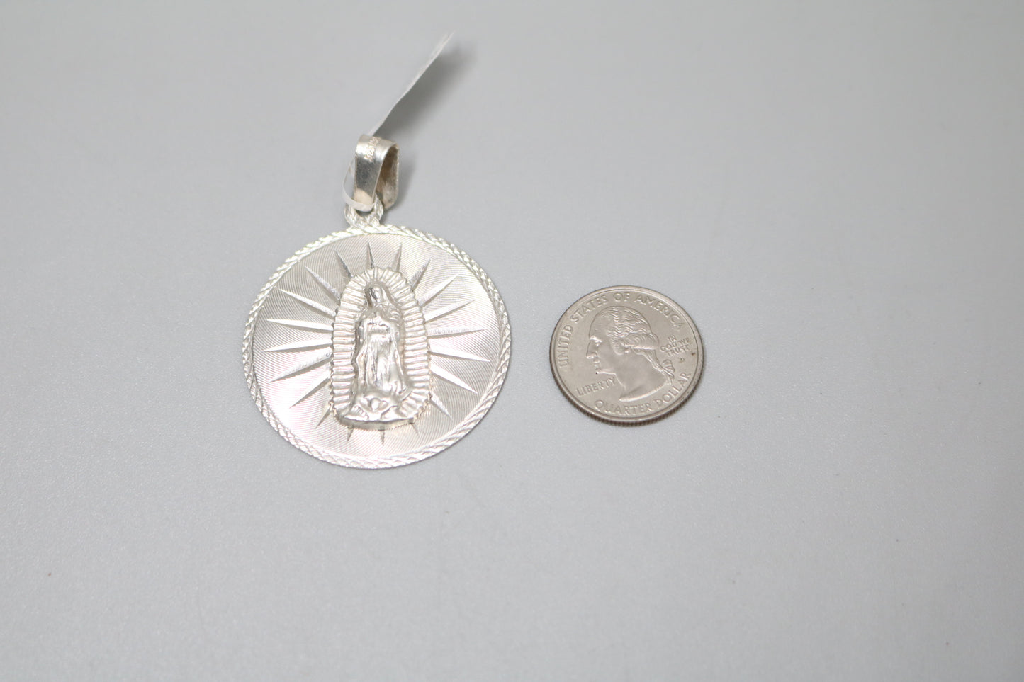 Sterling Silver Virgin Mary Charm